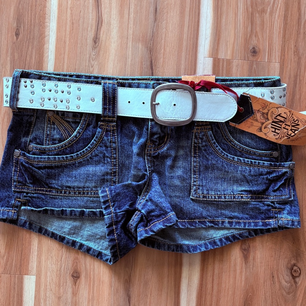 Vintage Hint Jeans Shorts NWT Size 9